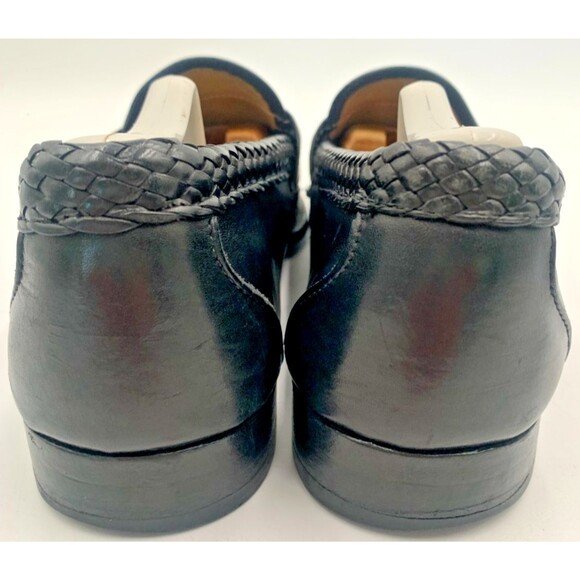 Allen Edmonds Maxfield Black Tassel Loafers Men’s 10 B Dress Shoes Made in USA main image 14